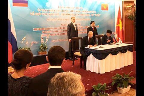 RZD International and Lung Lo Construction Corp have signed a MoU which envisages the joint development of rail infrastructure projects in Vietnam.
